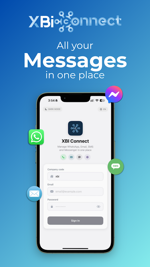 XBI Connect screenshot 1